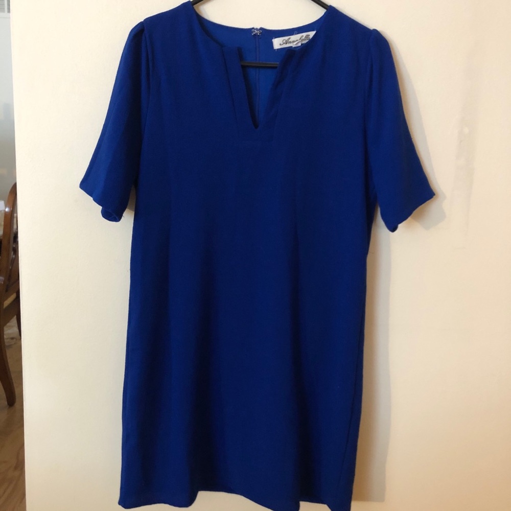 Annabella blue knee length dress size M